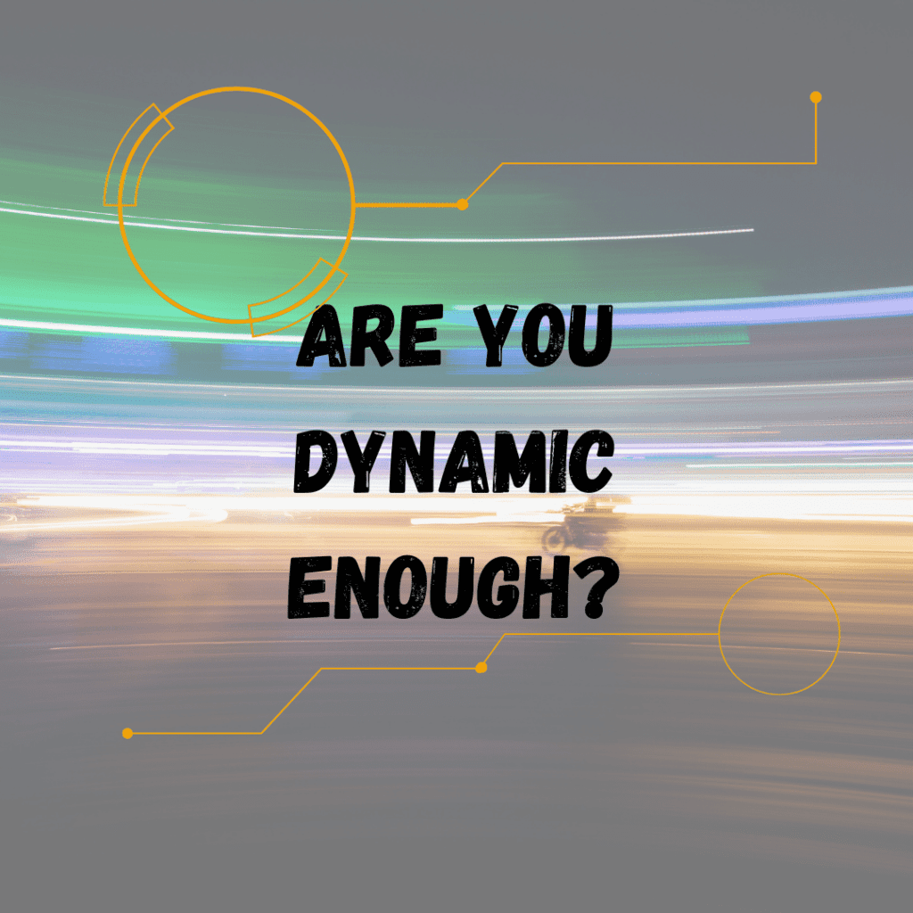 Are You Dynamic Enough?